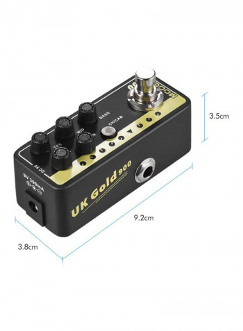 Digital Preamplifier Guitar Effect Pedal
