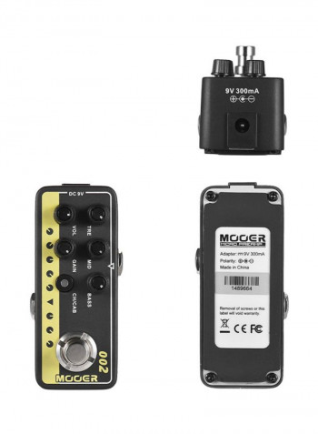 Digital Preamplifier Guitar Effect Pedal