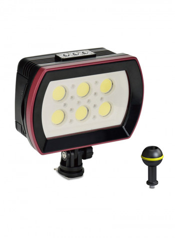 Waterproof LED Diving Light Underwater Photography Black