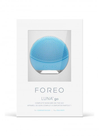 Luna Go Facial Cleansing Brush Blue