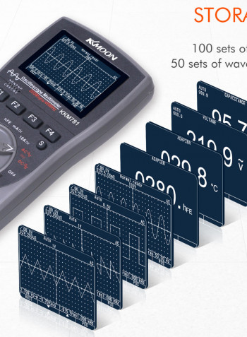 2-In-1 Digital Storage Scopemeter Multicolor 19.00X4.50X14.00cm