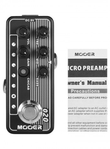 Blueno Digital Preamp Pedal