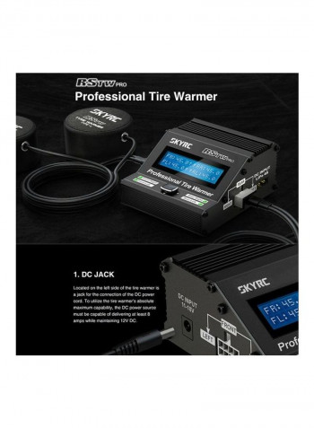 Professional Tire Warmer Electronic Temperature Control Kit