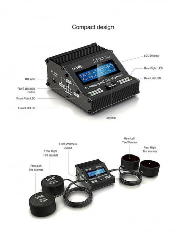 Professional Tire Warmer Electronic Temperature Control Kit