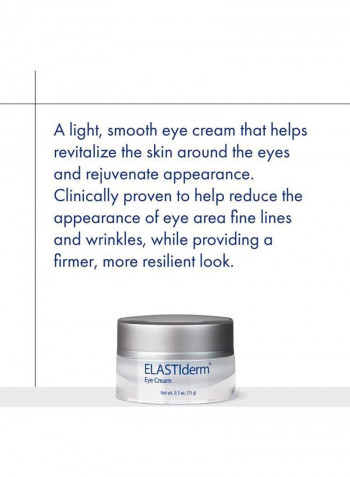 Elastiderm Eye Cream 15g