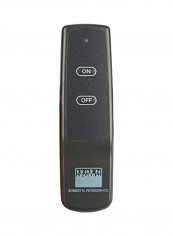 Gas Fireplace Remote Control Black