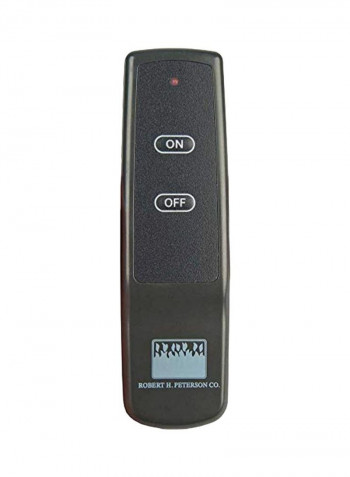 Gas Fireplace Remote Control Black