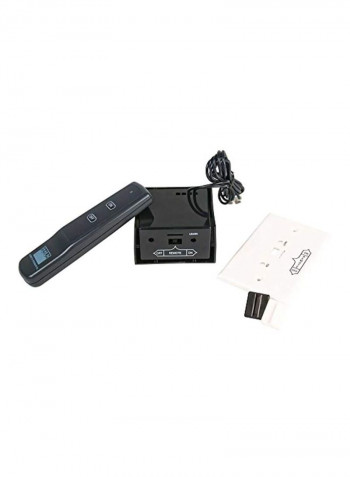 Gas Fireplace Remote Control Black