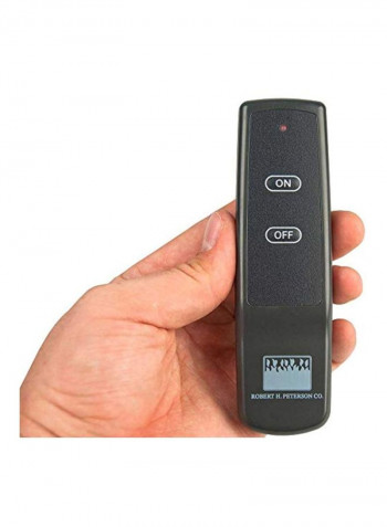 Gas Fireplace Remote Control Black