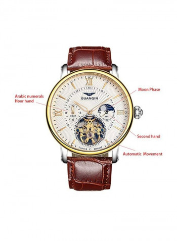 Men's Water Resistant Analog Watch GQ 43 ZJ