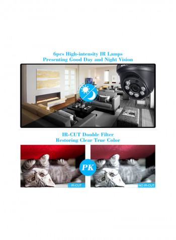 AHD Dome IR Surveillance Camera