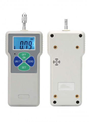 Digital Force Meter Push Pull Tester Gauge Grey/Silver