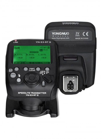 On-Camera Flash Transmitter Black