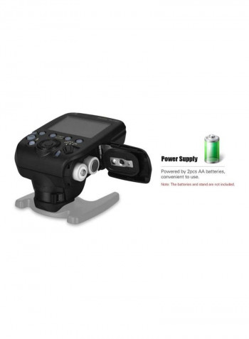 On-Camera Flash Transmitter Black