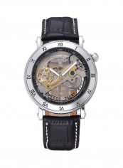 Men's Water Resistant Leather Analog Watch XDJGF 58P