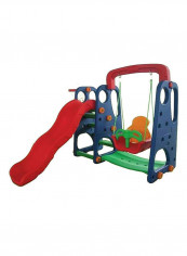 3-In-1 Swing And Slide Basketball Game 170centimeter