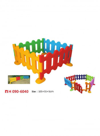 4-Piece Outdoor Fence Small Set-090-6040