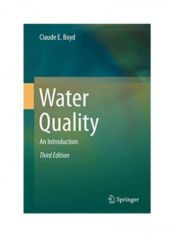 Water Quality: An Introduction Hardcover English by Claude E. Boyd