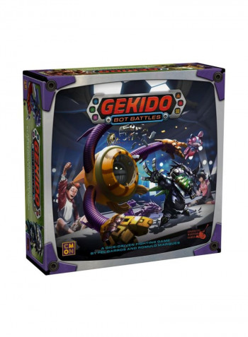 Gekido Bot Battles Board Game GEK001