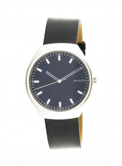 Men's Leather Analog Watch SKW6385