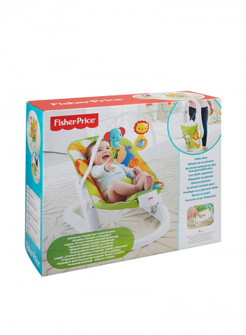 Rainforest Friends Fun 'N Fold Bouncer - Multicolour