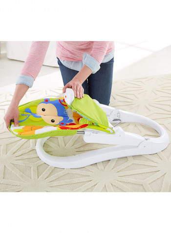 Rainforest Friends Fun 'N Fold Bouncer - Multicolour