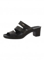 Classic Shiny Slip-On Sandals Black reviews Classic Shiny Slip-On Sandals Black