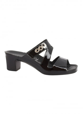 Classic Slip-On Sandals Black