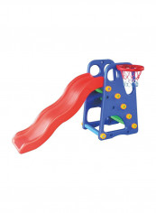 2-In-1 Slide With Basketball Play Set