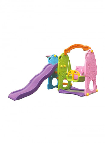 3-In-1 Backyard Slide Play Set