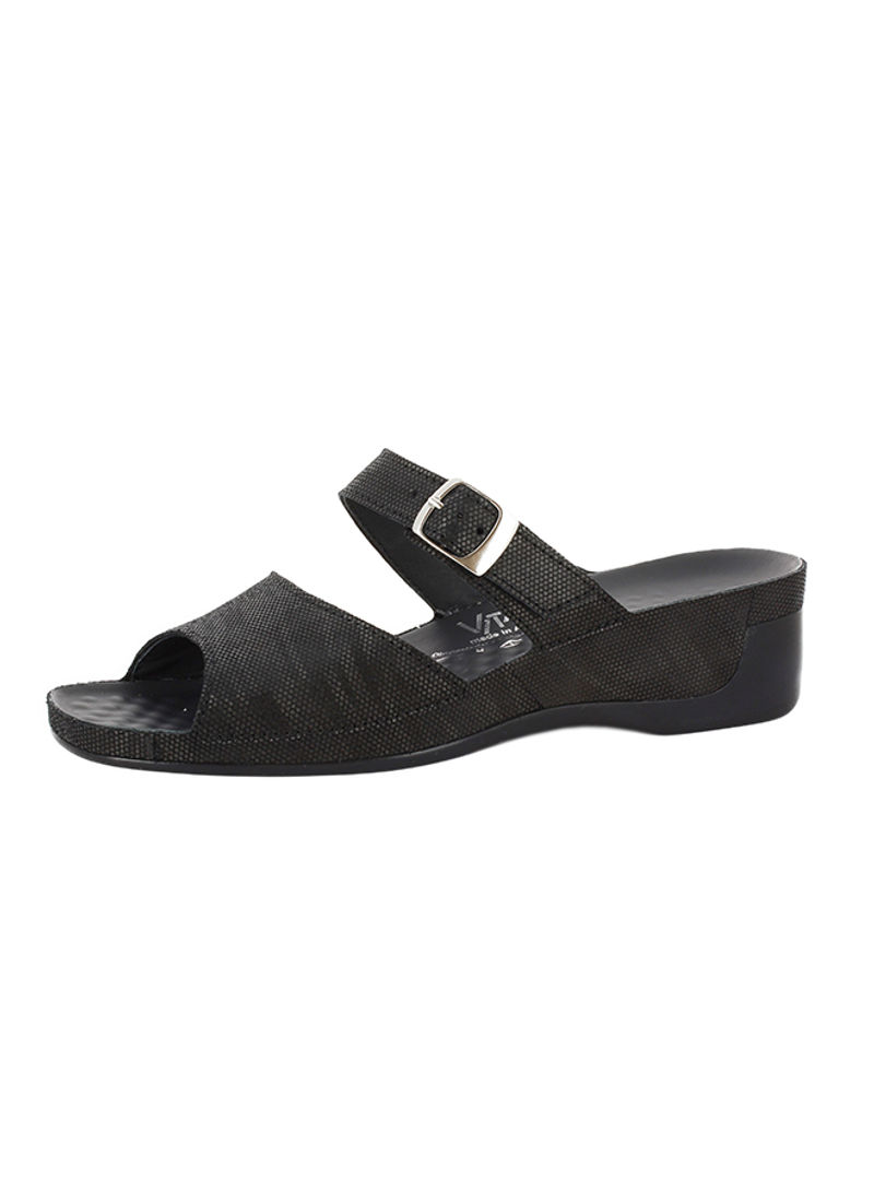 Classic Slip-On Sandals Black