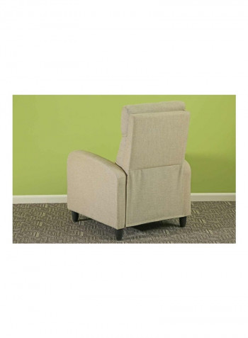 Gogita Single Seater Recliner Beige 85x96x72centimeter