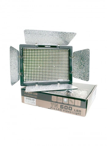 LED Video Light 26x18.8x4cm Black/Silver/White