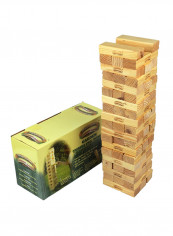 Wooden Tower Tile Game