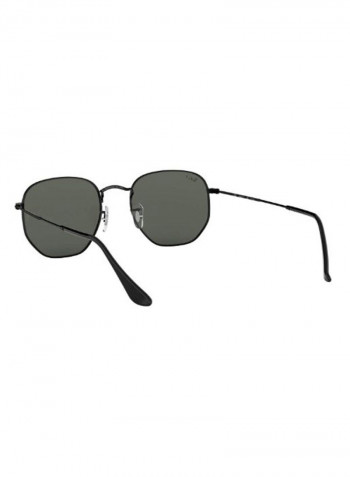 Classic Hexagonal Sunglasses - Lens Size: 51 mm