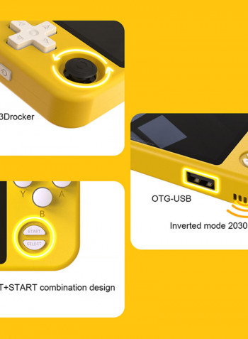 Portable 4000 Games Handheld Game Player