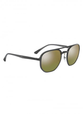 Casual Hexagonal Sunglasses - Lens Size: 53 mm