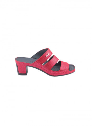 Everyday Comfort Sandals Red