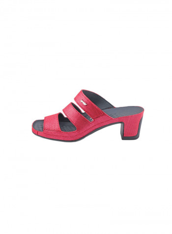 Everyday Comfort Sandals Red