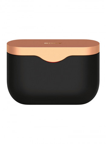 WF-1000XM3 Noise Cancelling Truly Wireless Headphones with Mic Black/Gold