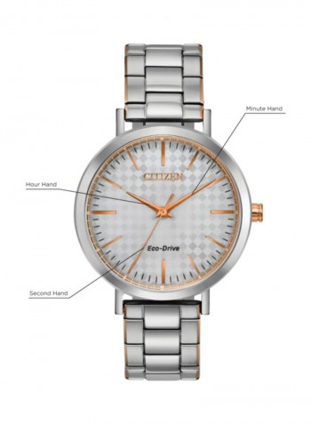 Women's Eco-Drive Water Resistant Analog Watch EM0766-50A