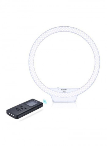 Bi-Colour Wireless LED Ring Video Light White/Black