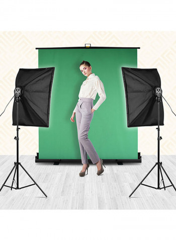 Professional Studio Photography Light Kit Black/White