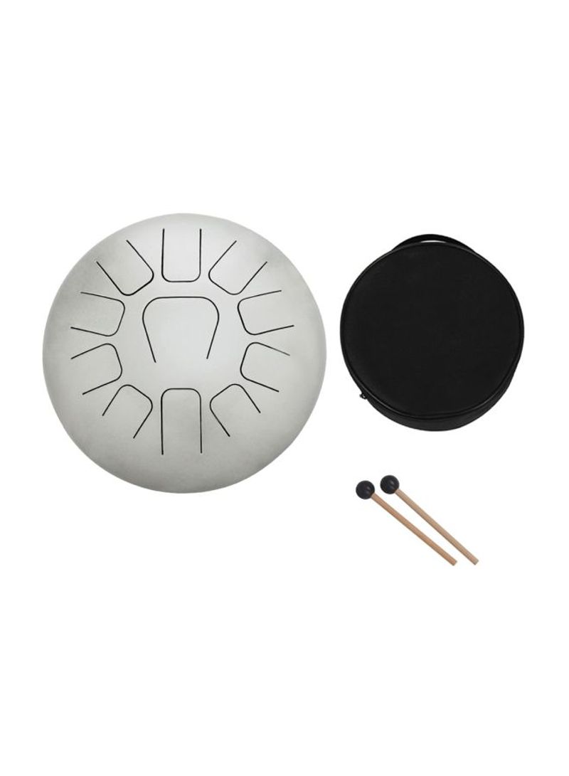 11-Tone Hand Pan Drum Percussion With Stick Set
