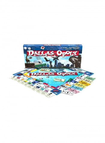 Dallas-Opoly Board Game 5510389