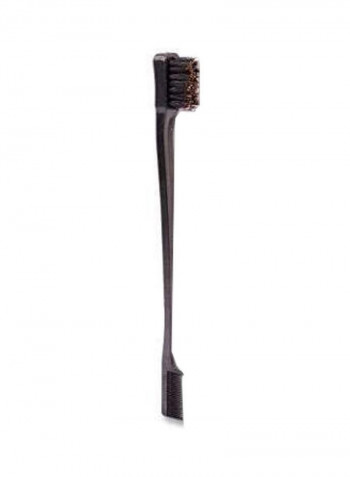Wig Adhesive Glue With Edge Brush And Multi Purpose Wooden Stick Black/Beige