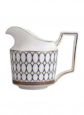 Printed Creamer White/Gold/Blue 2.5x2.5x2.5inch reviews Printed Creamer White/Gold/Blue 2.5x2.5x2.5inch