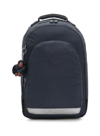 Out Of Office Medium Stylish Backpack Blue/White