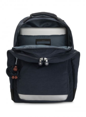 Out Of Office Medium Stylish Backpack Blue/White