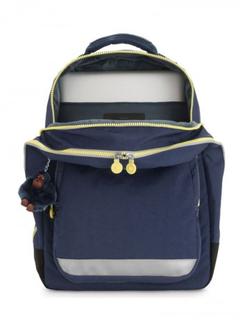 Back To Work Medium Casual Backpack Blue/White/Black